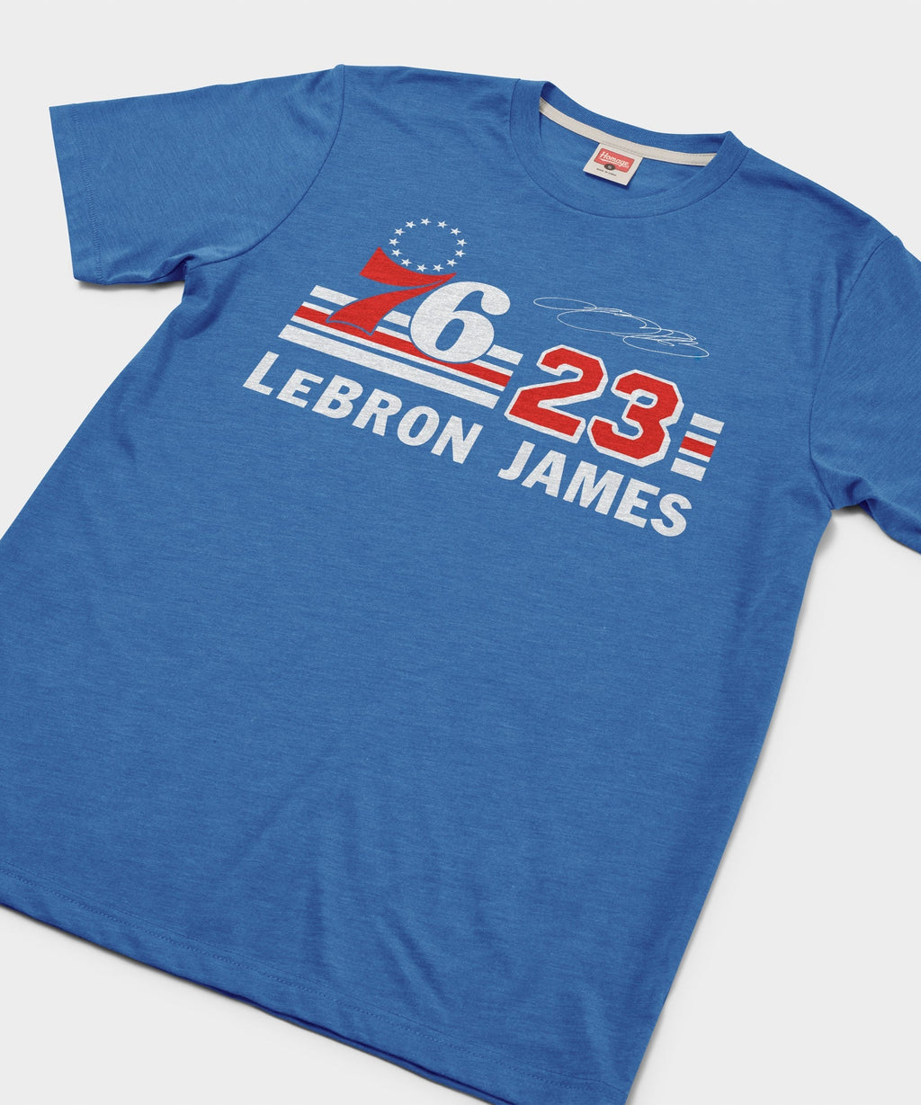 76ers LeBron James Signature Jersey product image 2