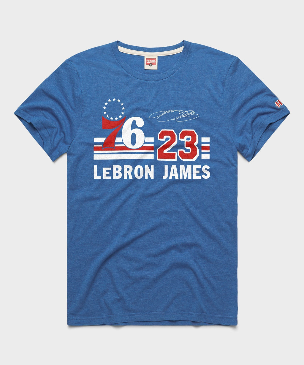 76ers LeBron James Signature Jersey product image 1