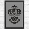 Boulder Badge - Posters & Prints