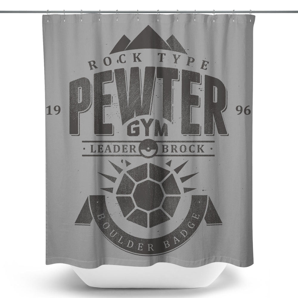 Boulder Badge - Shower Curtain