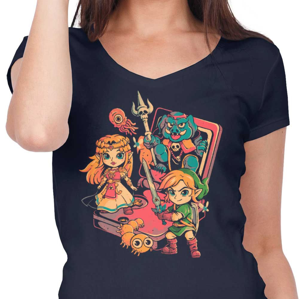 Brave Game Boy - Women's V-Neck product image 5