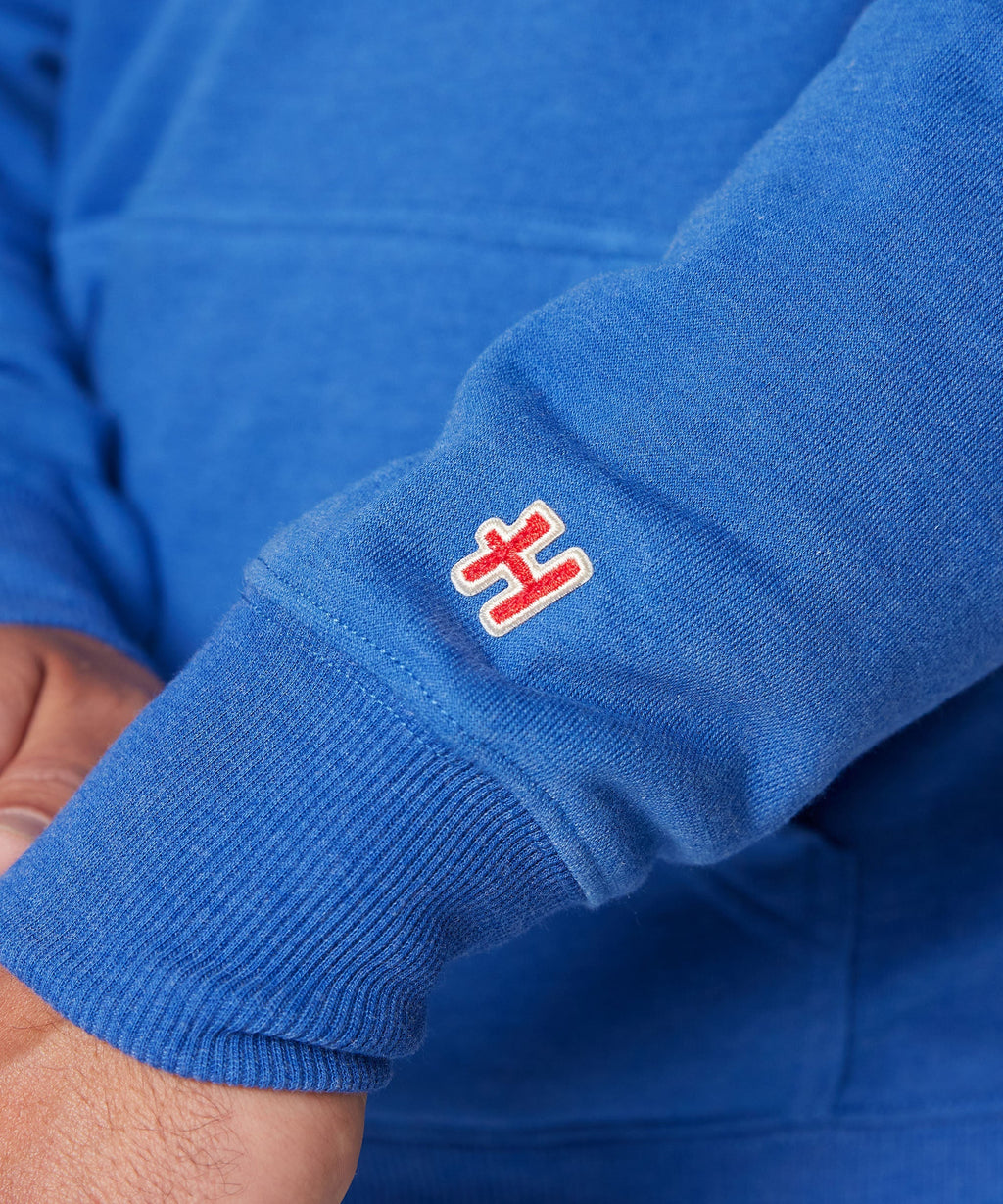 Buffalo Bills '74 Applique Quarter Zip Pullover