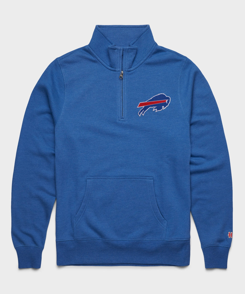 Buffalo Bills '74 Applique Quarter Zip Pullover