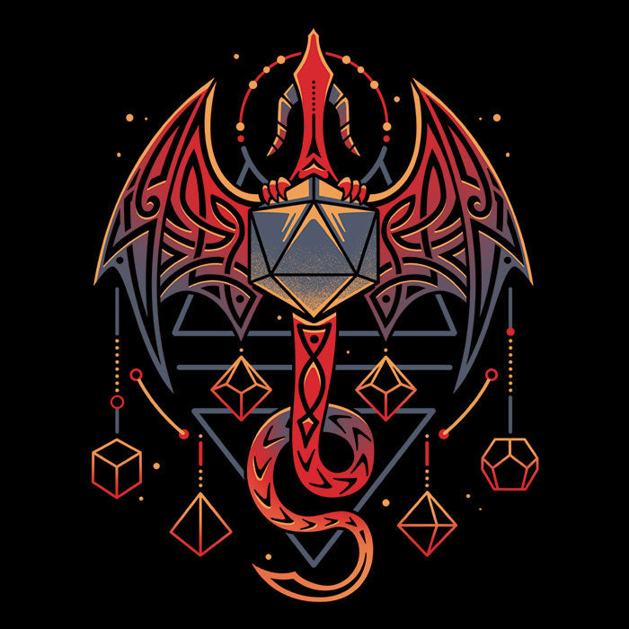 Celtic Dragon Dice - Men's Apparel product image 2