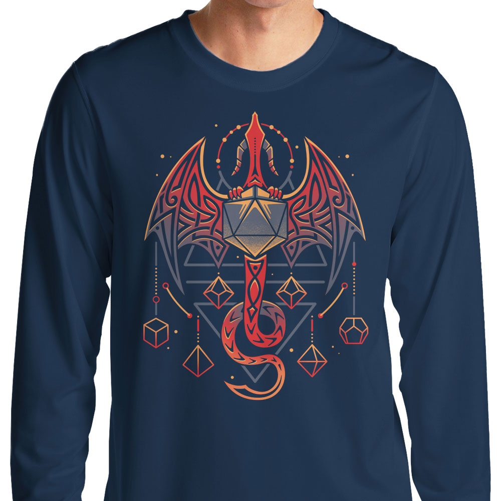 Celtic Dragon Dice - Long Sleeve T-Shirt product image 3