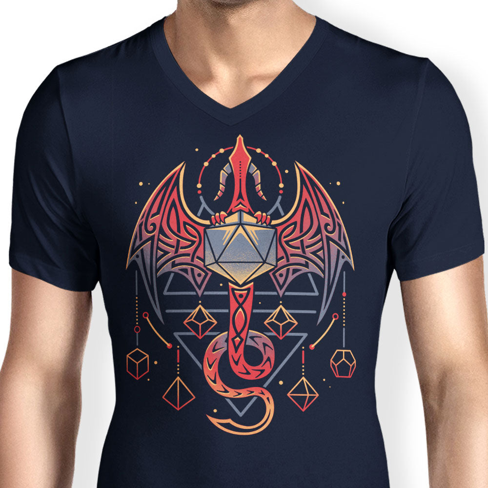 Celtic Dragon Dice - Men's V-Neck product image 5