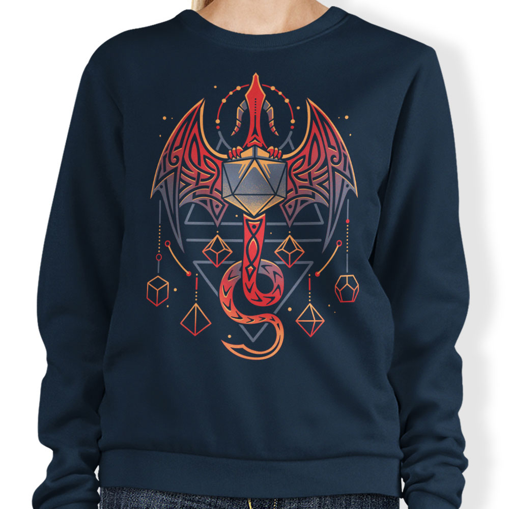 Celtic Dragon Dice - Sweatshirt product image 3