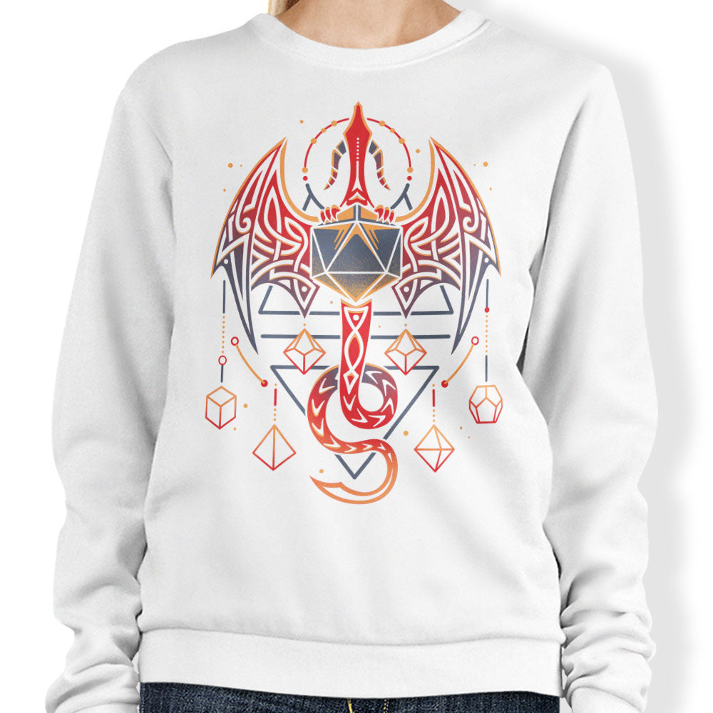 Celtic Dragon Dice - Sweatshirt product image 4
