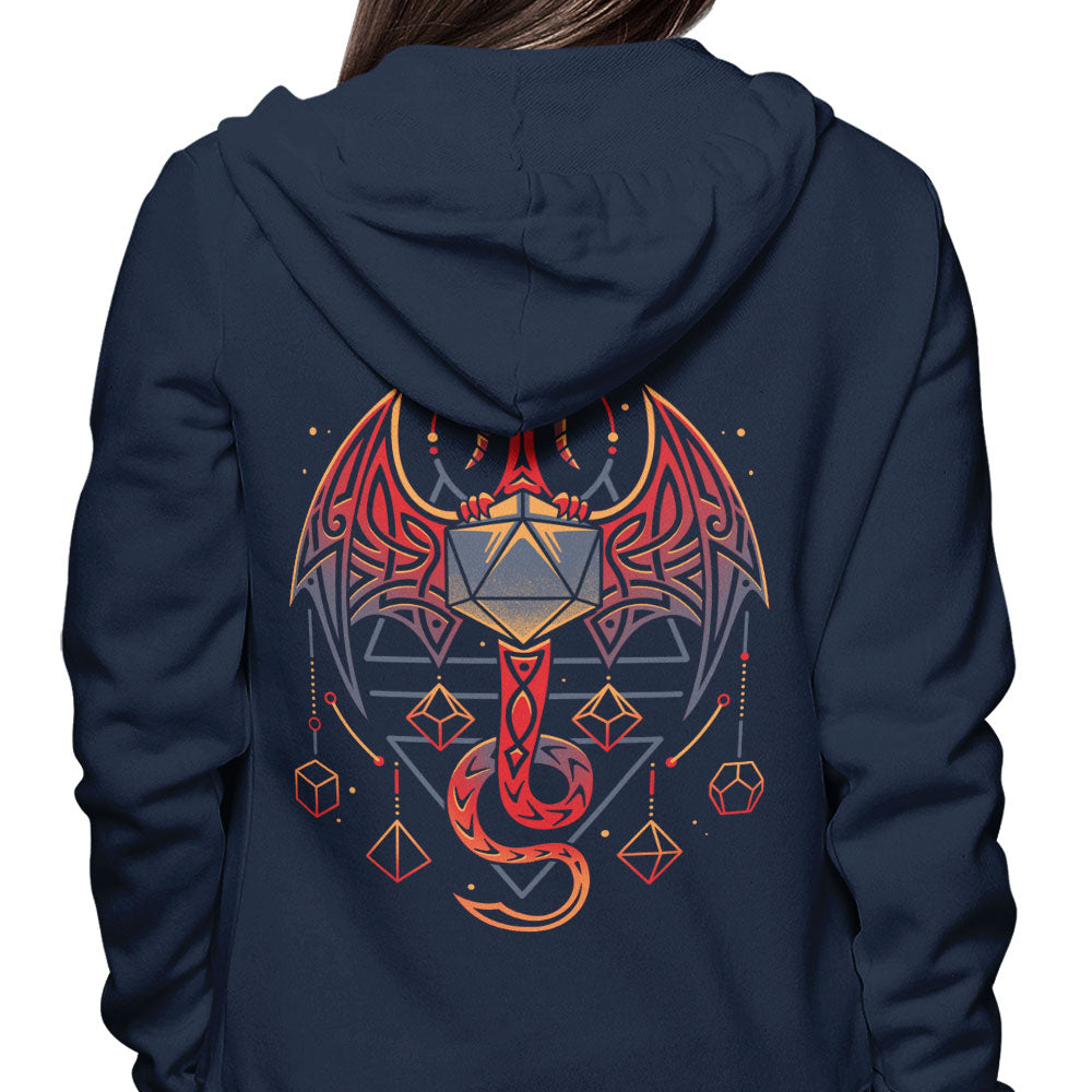 Celtic Dragon Dice - Hoodie product image 3