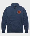 Chicago Bears Alt Logo '63 Applique Quarter Zip Pullover