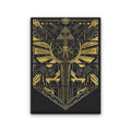 Cyber Hero Gold - Canvas Print