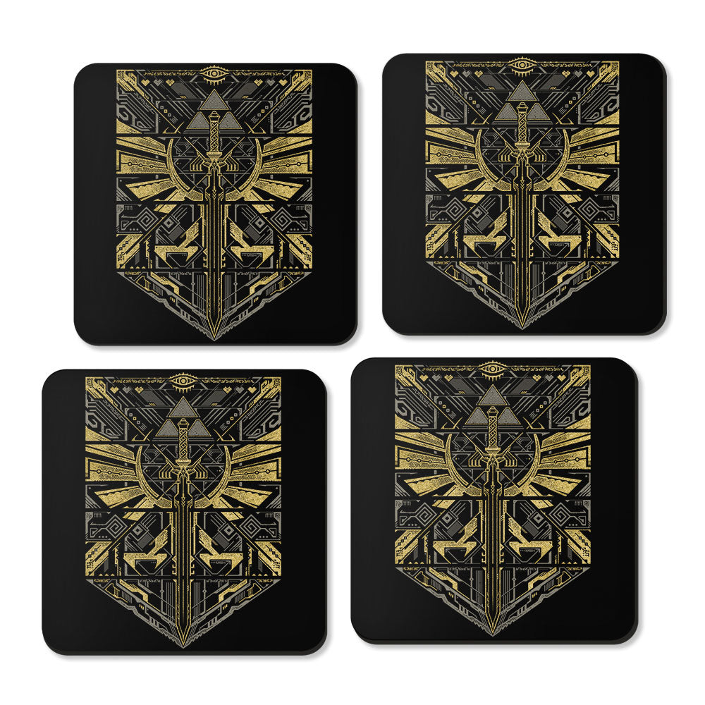 Cyber Hero Gold - Coasters product image 3