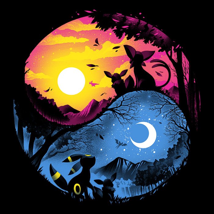 Day Night Evolution - Men's V-Neck product image 2