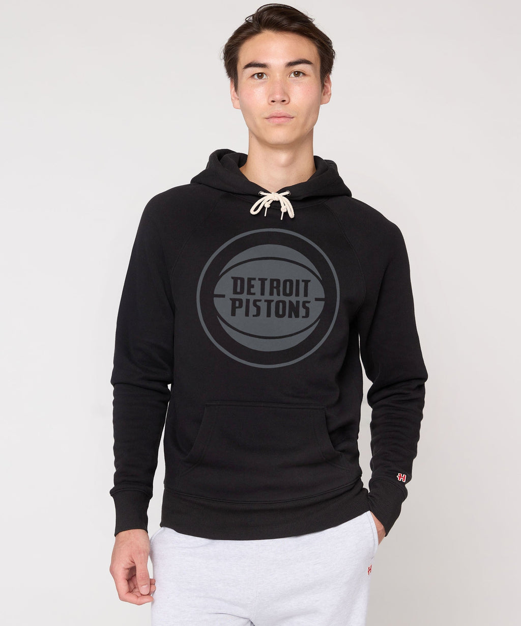 Detroit Pistons Logo Blackout Hoodie product image 3