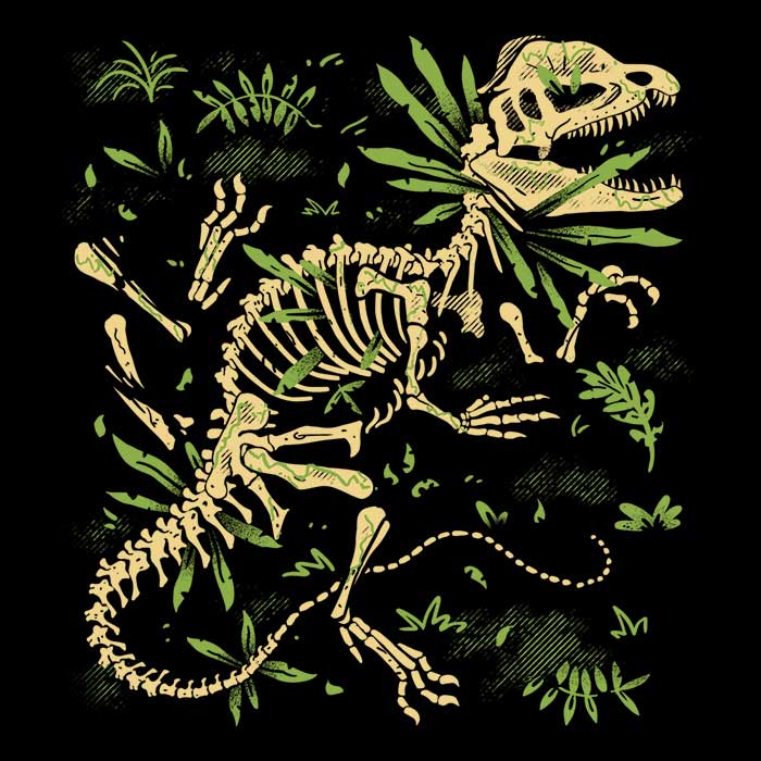 Dilophosaurus Fossils - Tank Top product image 2