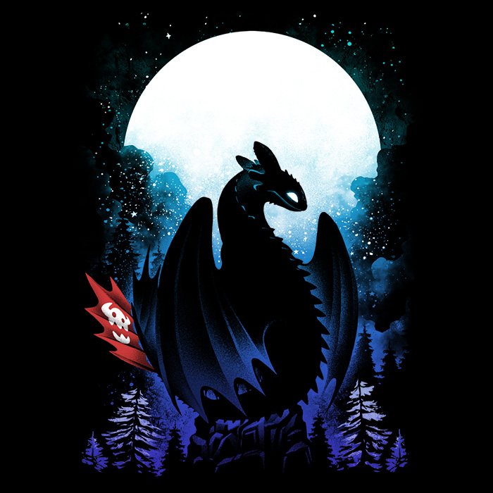 Dragon in the Moonlight - Tank Top product image 2