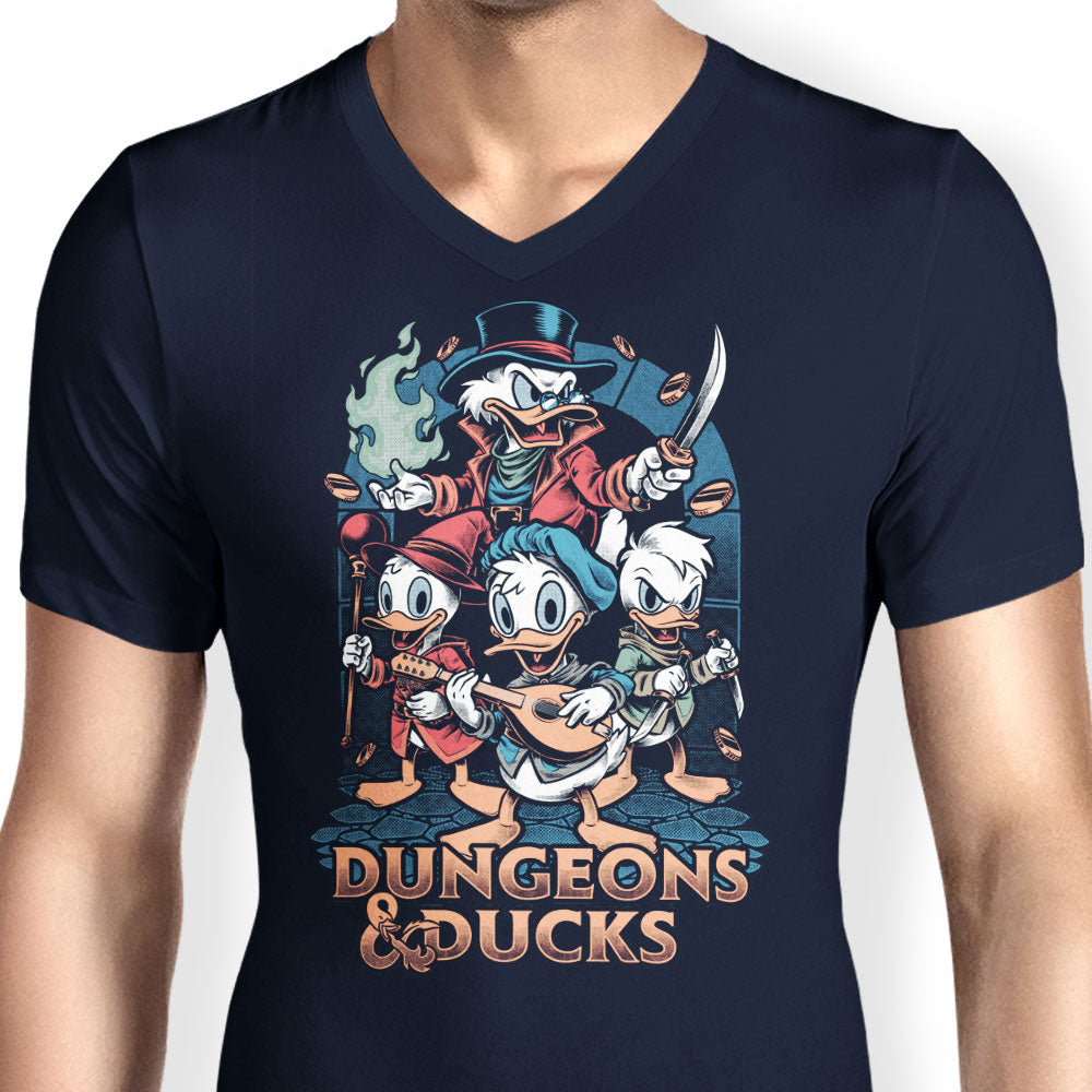 Dungeons and Ducks - Men's V-Neck product image 5