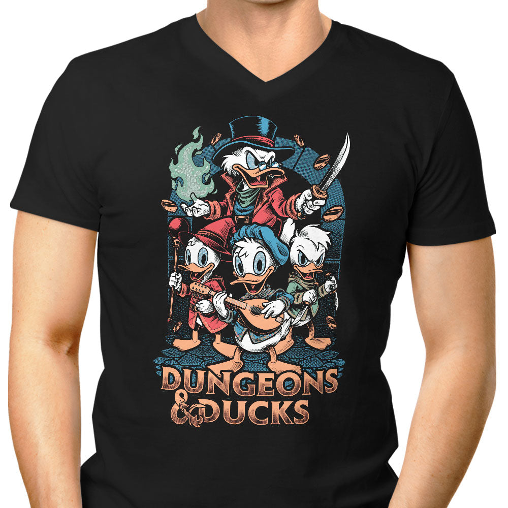 Dungeons and Ducks - Men's V-Neck product image 1