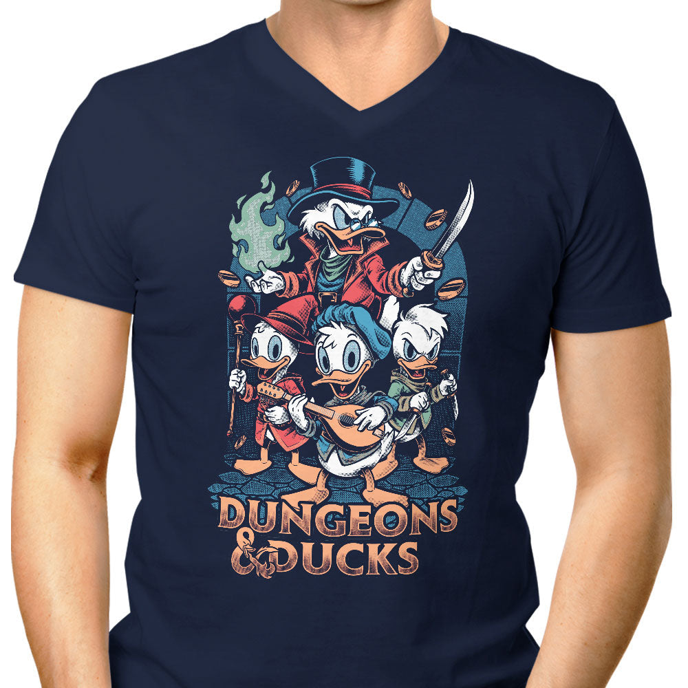 Dungeons and Ducks - Men's V-Neck product image 3