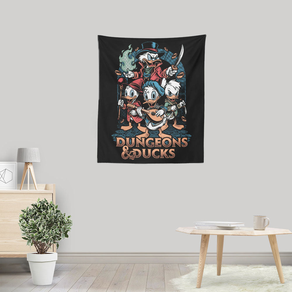 Dungeons and Ducks - Wall Tapestry
