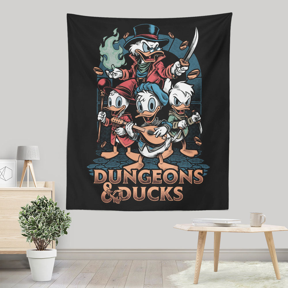 Dungeons and Ducks - Wall Tapestry