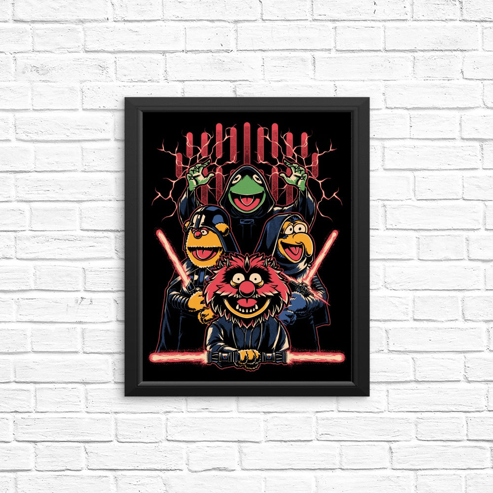 Evil Dark Puppets - Posters & Prints