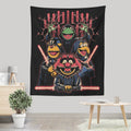 Evil Dark Puppets - Wall Tapestry