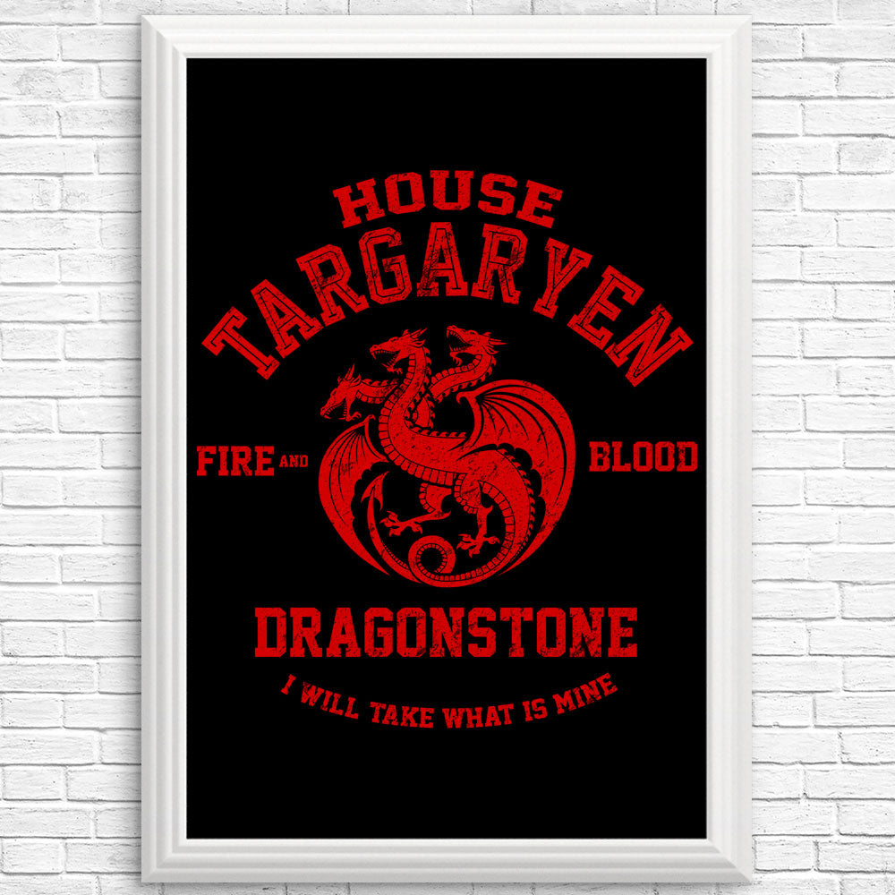 Fire and Blood - Posters & Prints