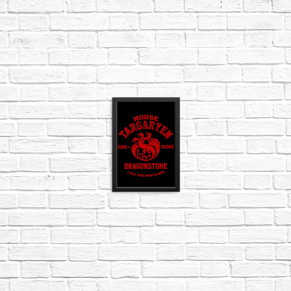 Fire and Blood - Posters & Prints