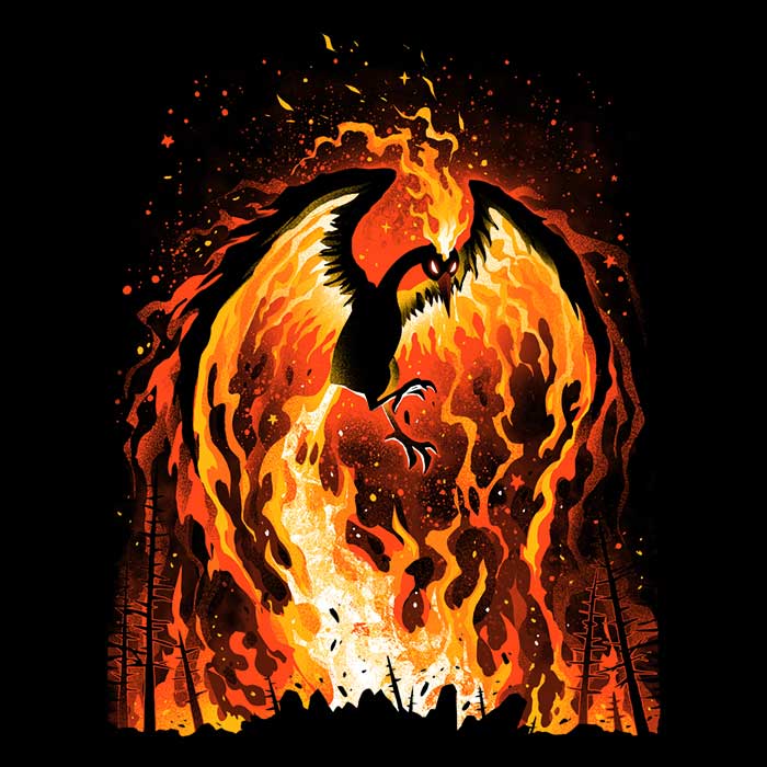 Fire Bird - Mousepad product image 2