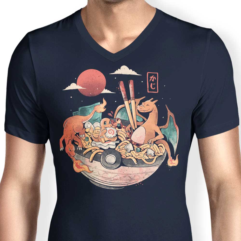 Fire Bowl - Men's V-Neck product image 5