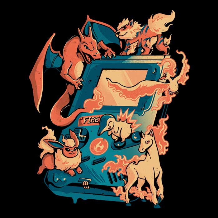 Fire Game - Men's V-Neck product image 2