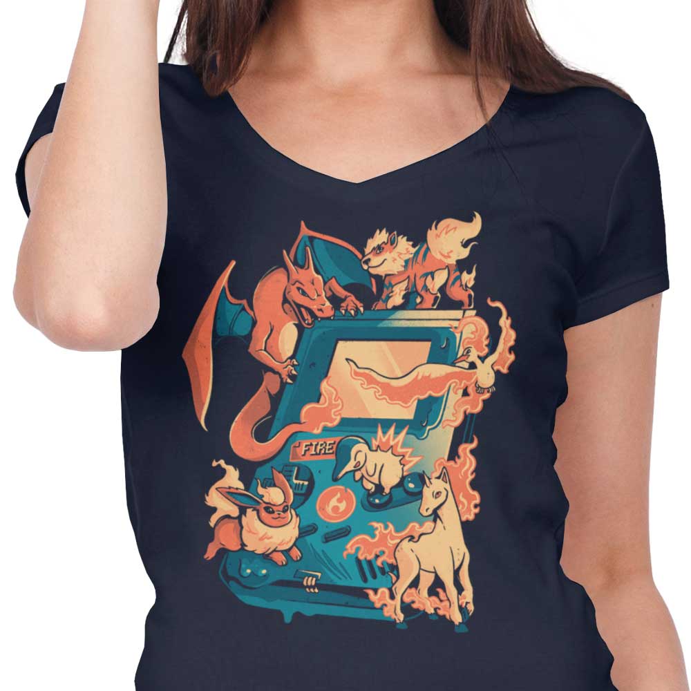 Fire Game - Women's V-Neck product image 5