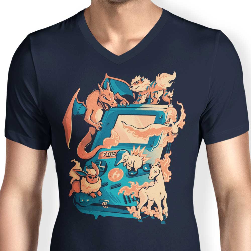 Fire Game - Men's V-Neck product image 5