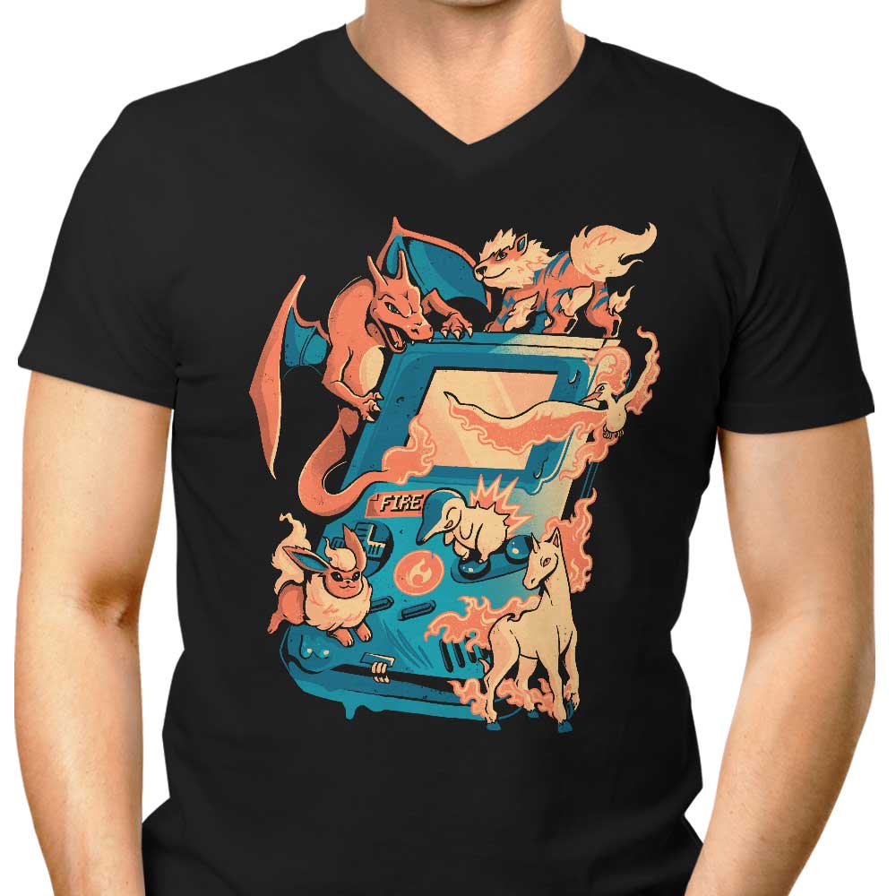 Fire Game - Men's V-Neck product image 1