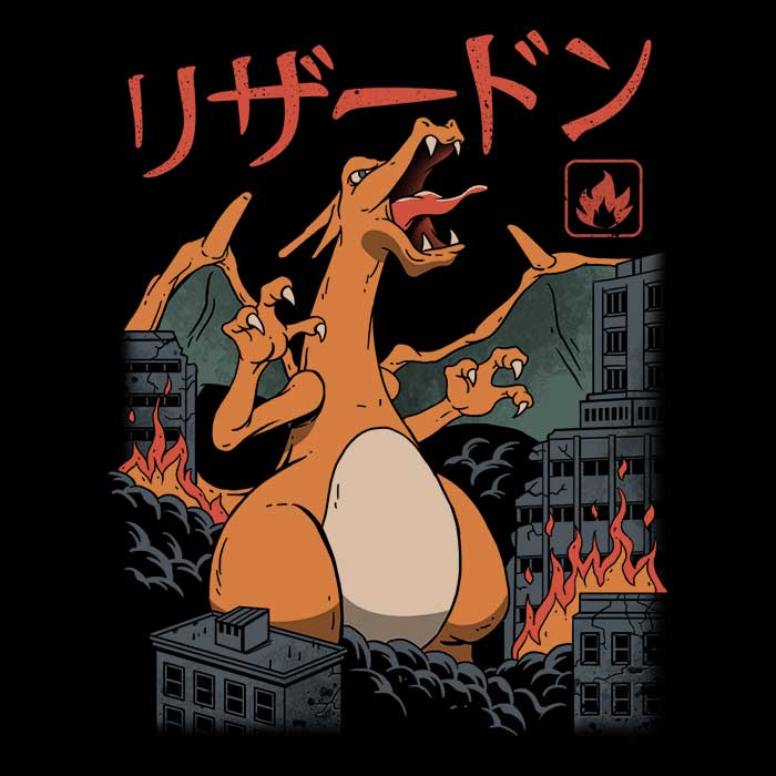 Fire Kaiju - Mousepad product image 2