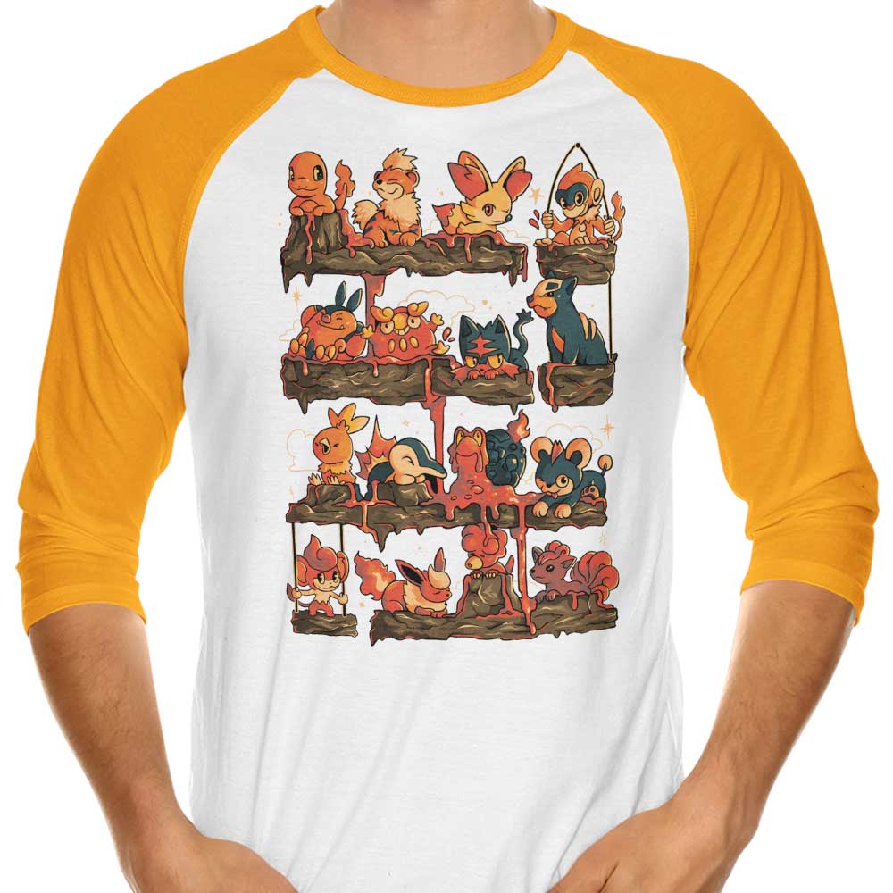 Fire Shelf - 3/4 Sleeve Raglan T-Shirt product image 4