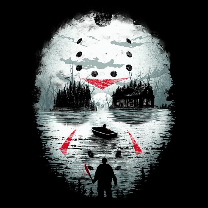 Friday Night Terror - Men's V-Neck product image 2