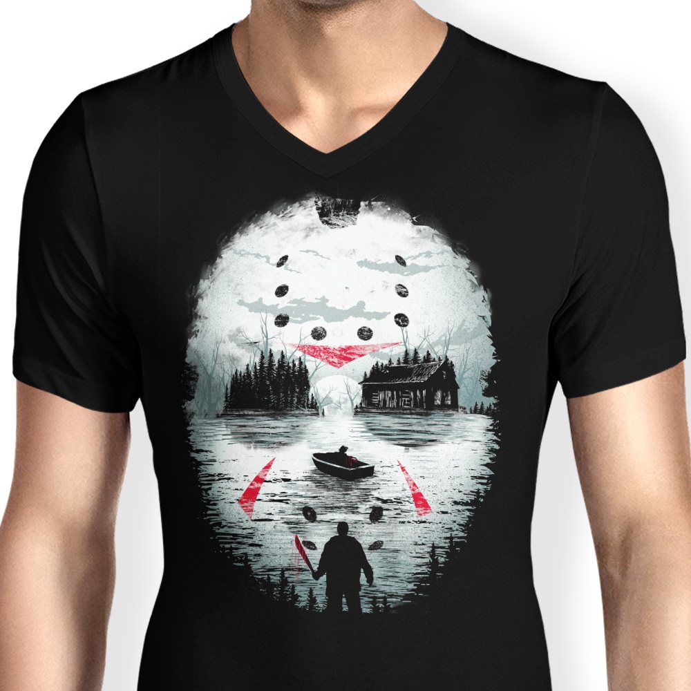 Friday Night Terror - Men's V-Neck product image 4