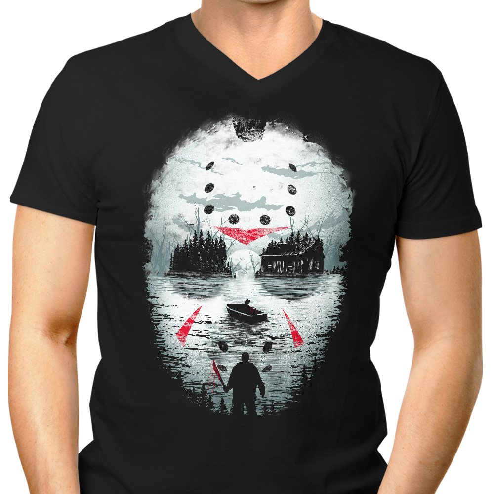Friday Night Terror - Men's V-Neck product image 1