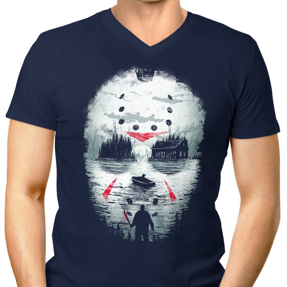 Friday Night Terror - Men's V-Neck product image 3