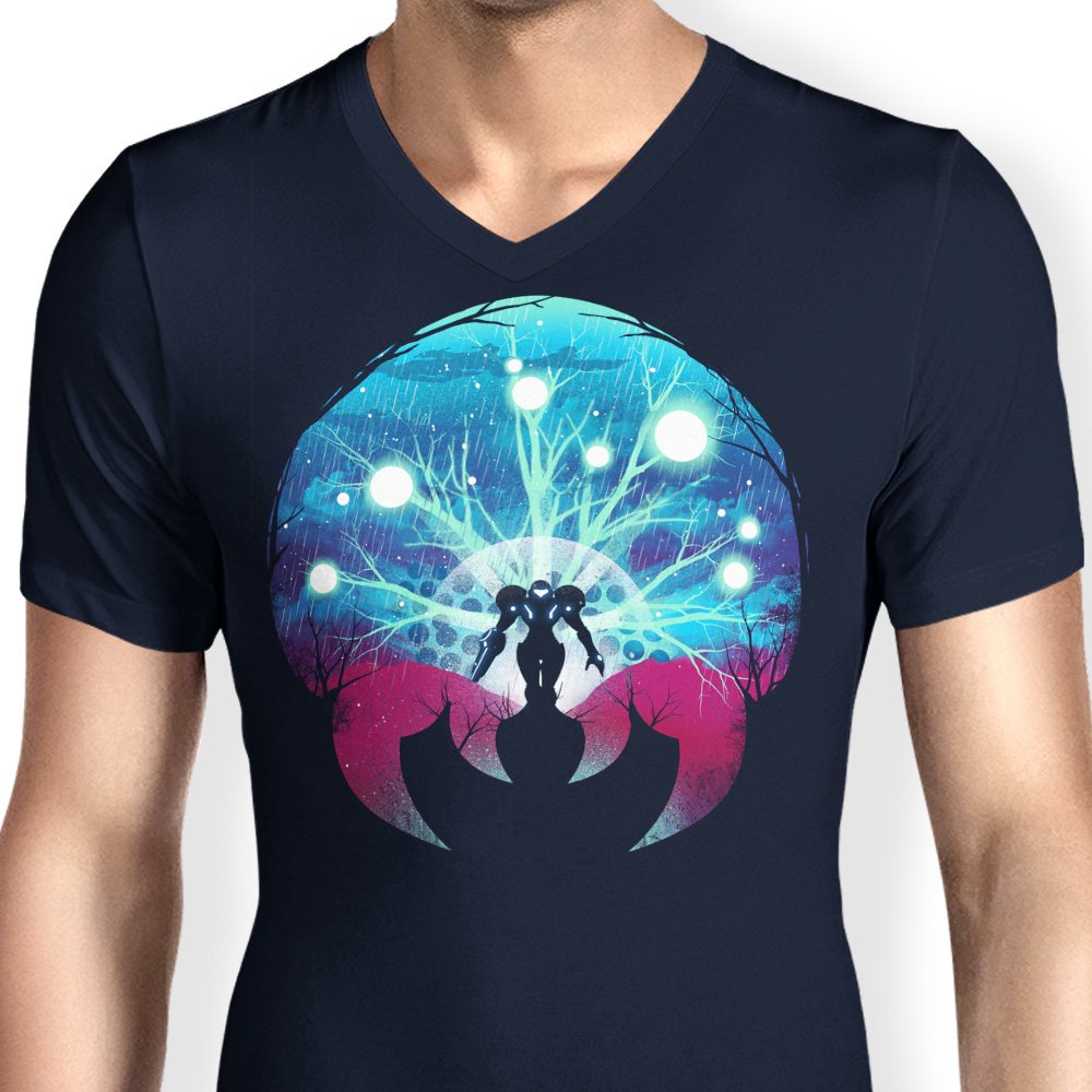 Glowing Dread - Men's V-Neck product image 5
