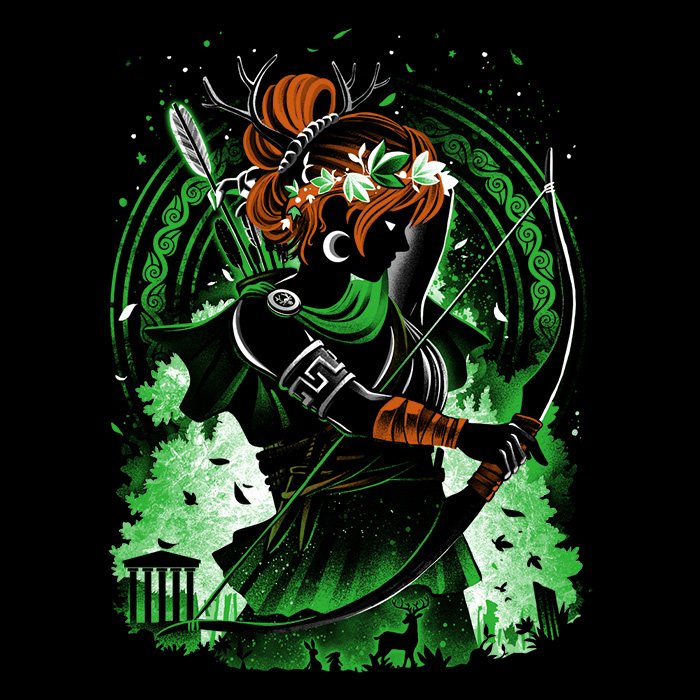Goddess of Hunting - Coasters product image 2
