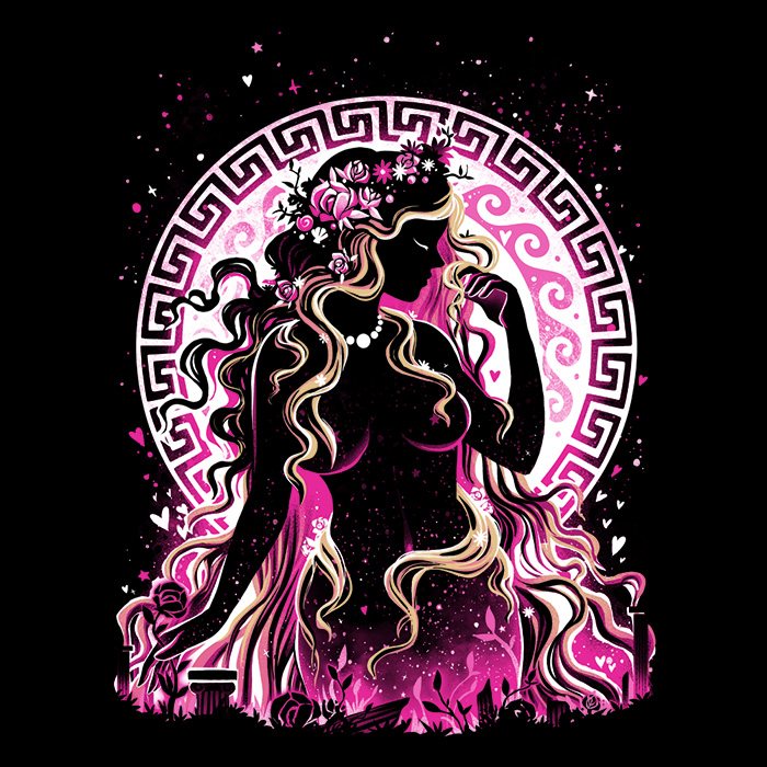 Goddess of Love and Beauty - Wall Tapestry