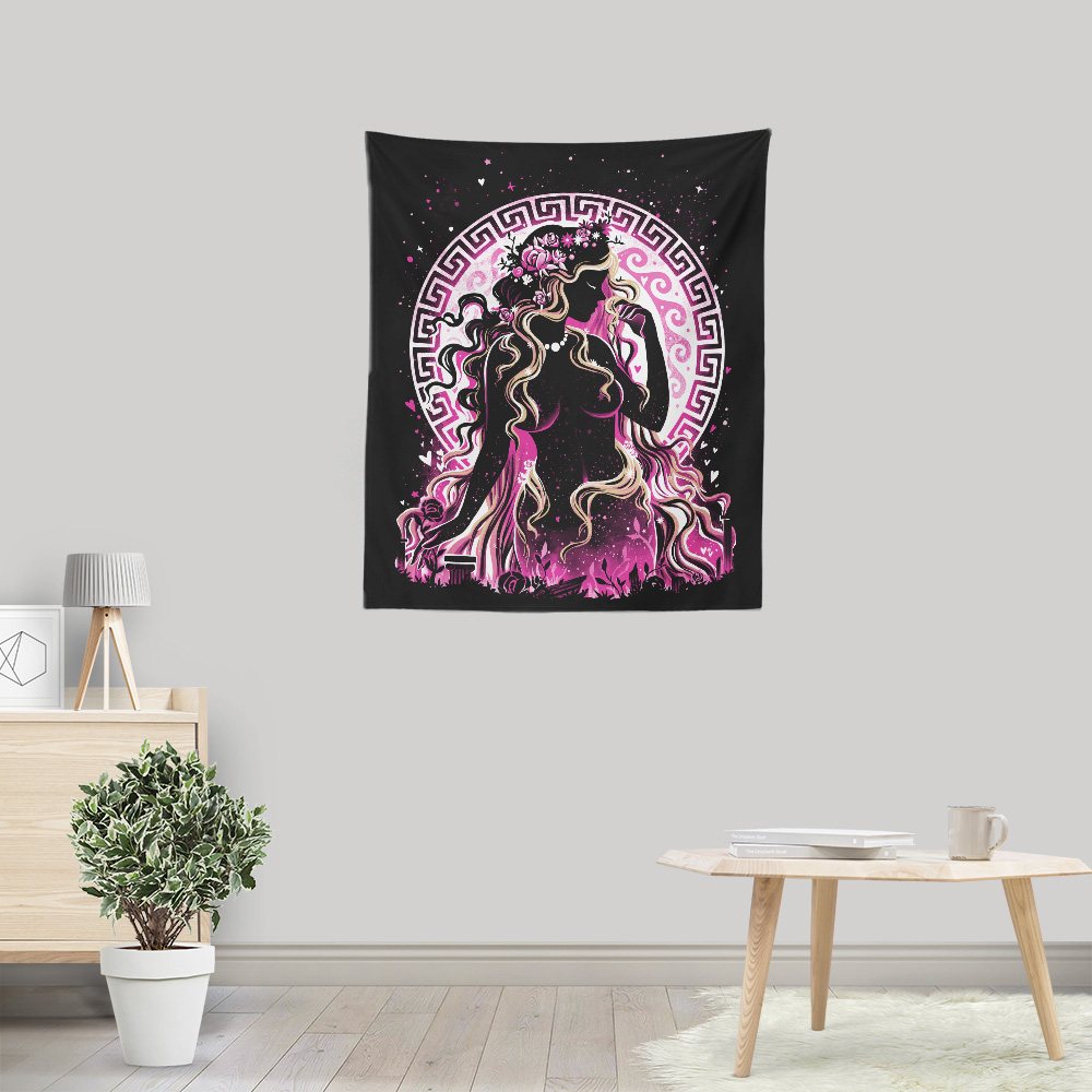 Goddess of Love and Beauty - Wall Tapestry
