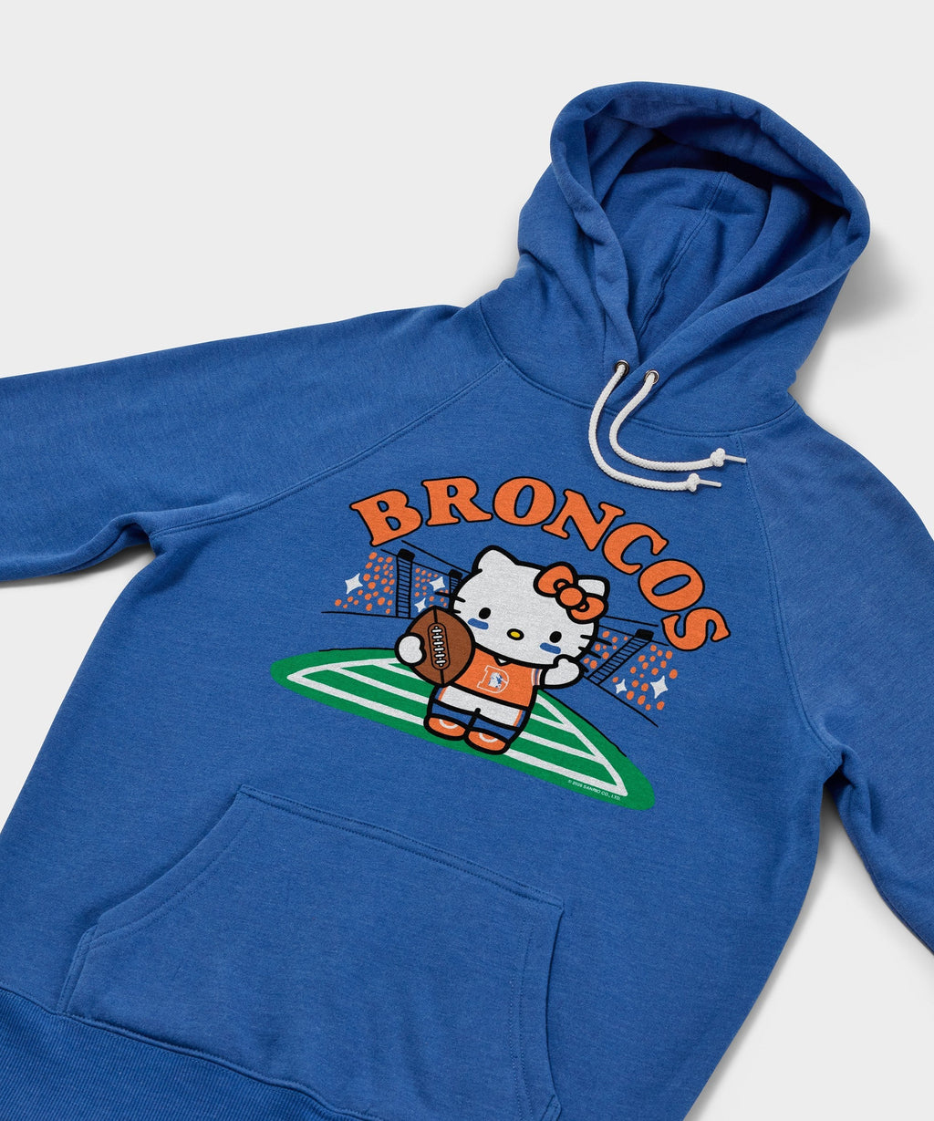 Hello Kitty x Denver Broncos Retro Football Hoodie product image 2