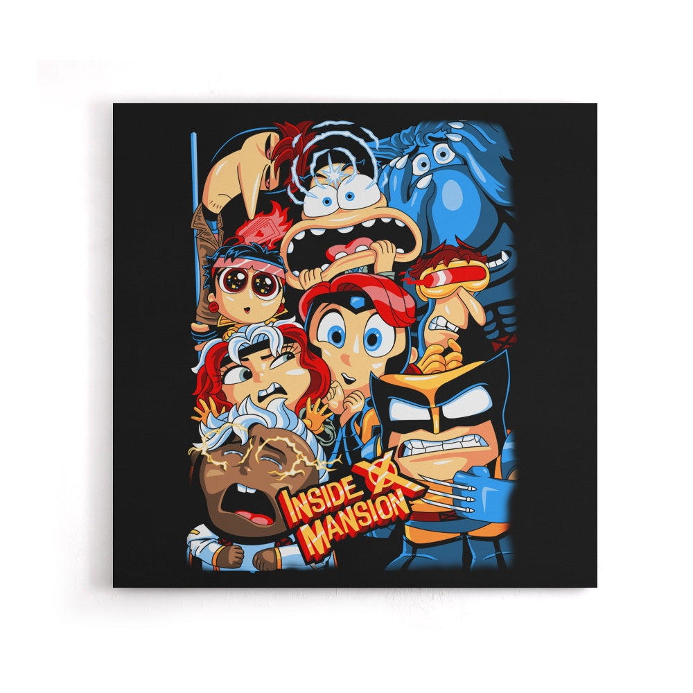 Inside X Mansion - Canvas Print