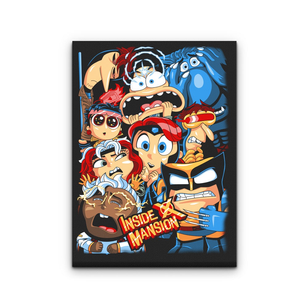 Inside X Mansion - Canvas Print
