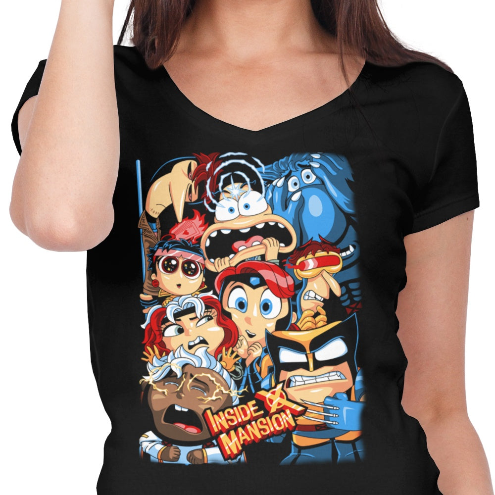 Inside X Mansion - Women's V-Neck product image 4