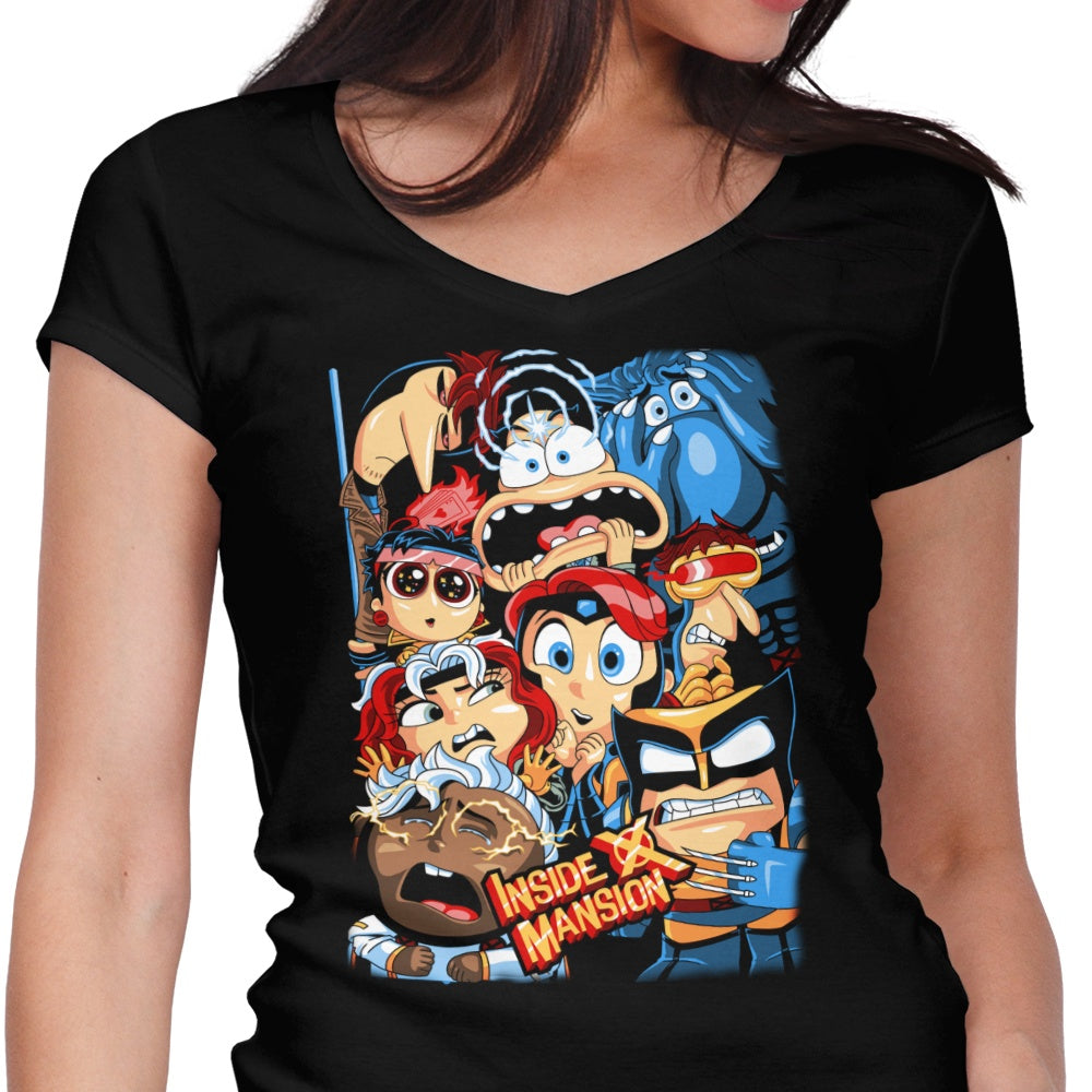 Inside X Mansion - Women's V-Neck product image 1